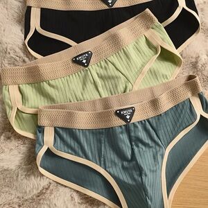 Men's Underwear Set - Black, Green, Blue